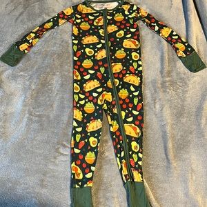 Little Sleepies Zippies-2T Taco Tuesday